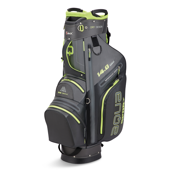 Big Max Aqua Sport 3 Golf Cart Bag - Charcoal/Black/Lime