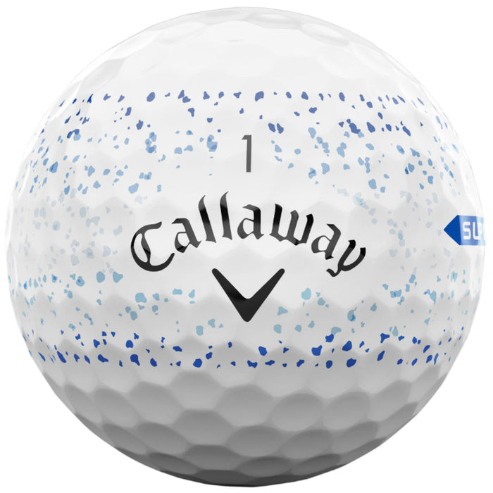 Callaway Supersoft Splatter Golf Balls - Blue