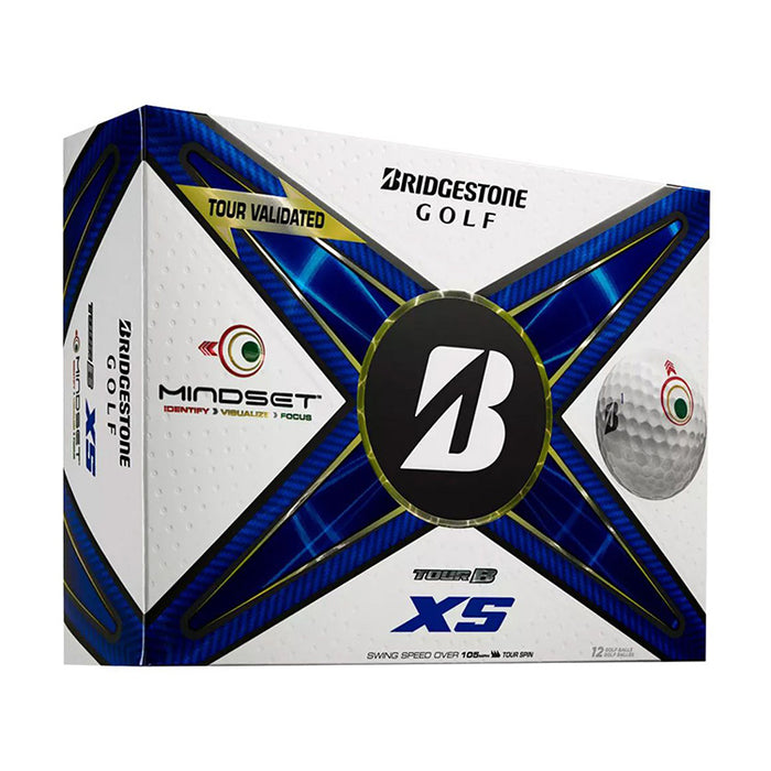 Bridgestone Tour B XS Mindset Golf Balls - White