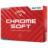 Callaway Chrome Soft 360 Triple Track golf Balls - White