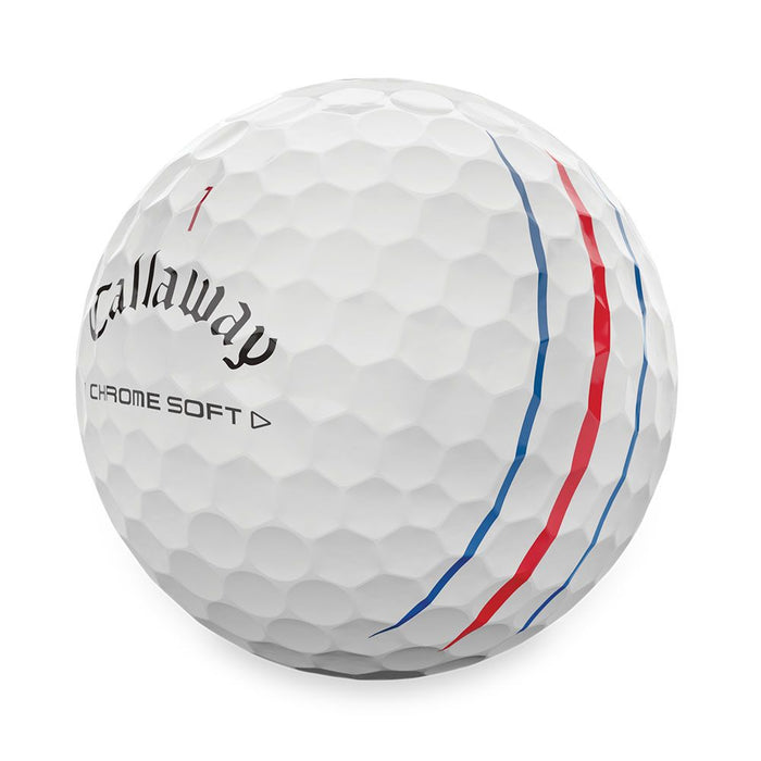 Callaway Chrome Soft Triple Track Golf Balls - White