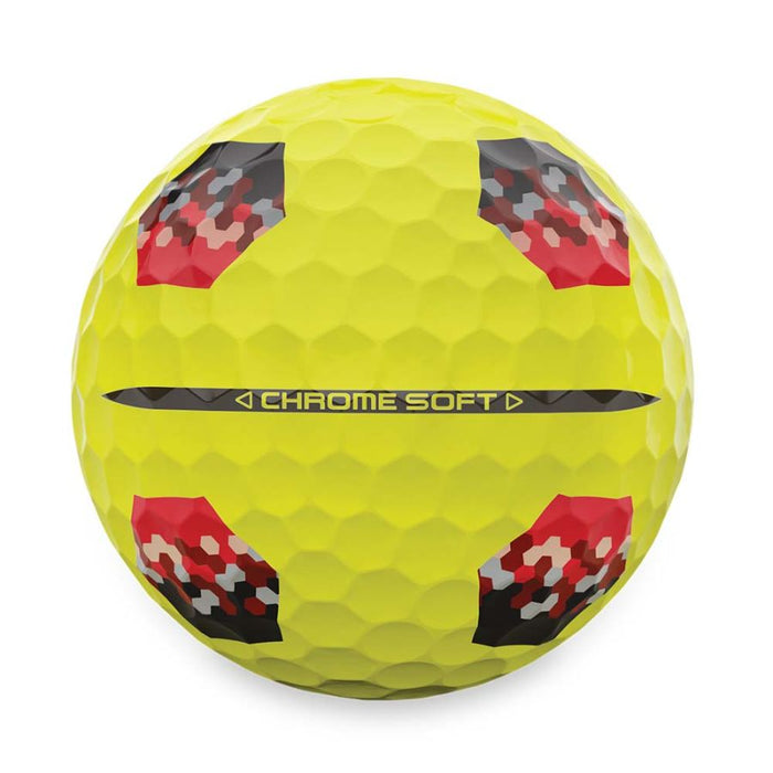 Callaway Chrome Soft TruTrack Golf Balls - Yellow