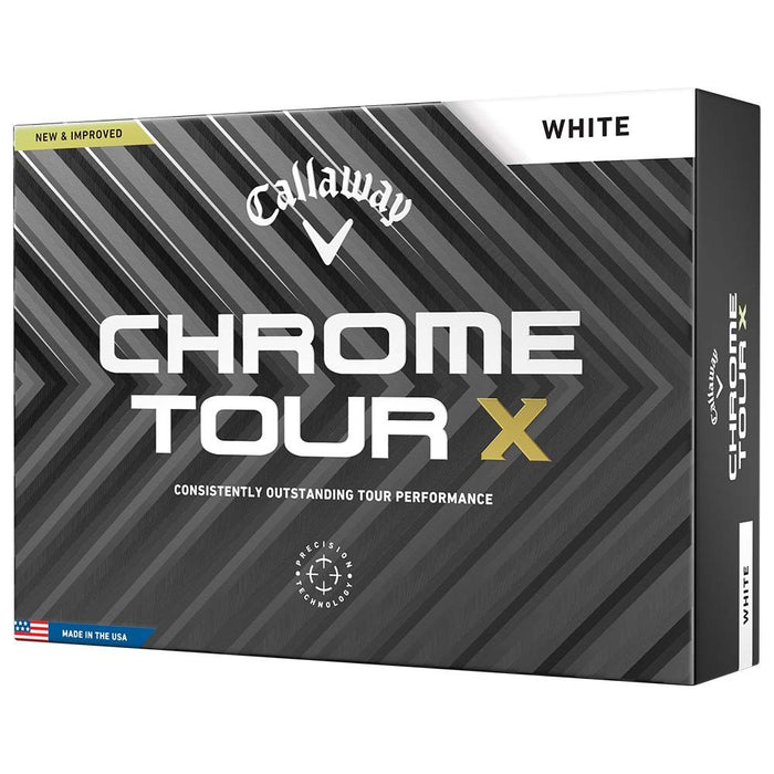 Callaway Chrome Tour X Golf Balls - White