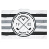Callaway Tour Golf Towel - White/Black/Charcoal