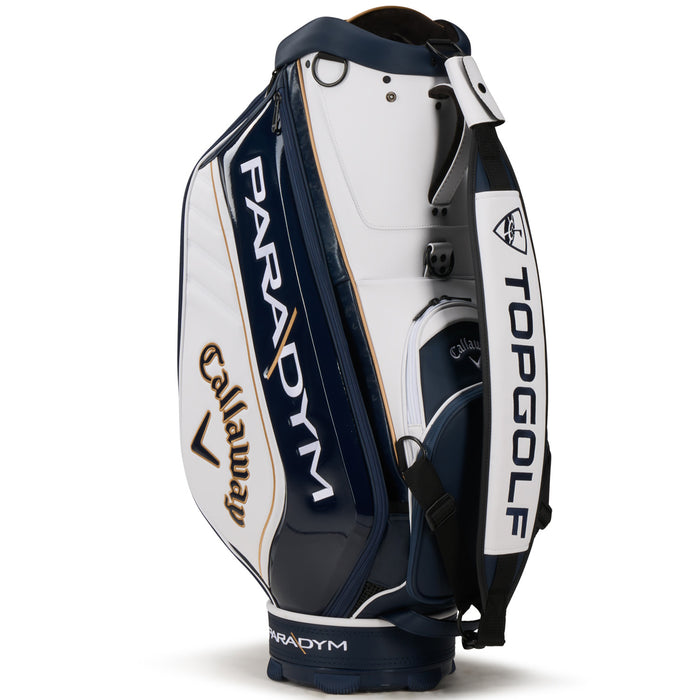 Callaway Paradym Staff Tour Golf Bag - White/Blue