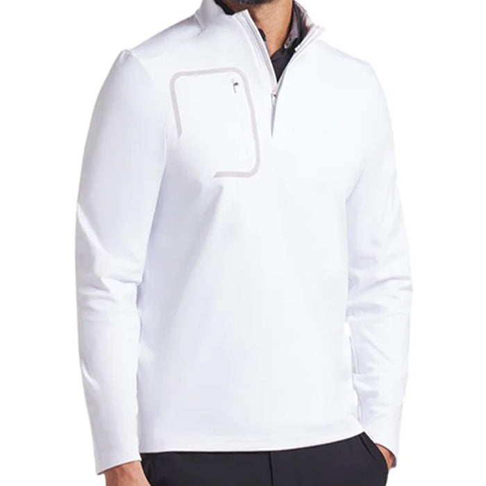 Puma Cloudspun Tech 1/4 Zip Pullover - White Glow