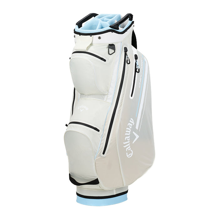 Callaway Chev 14  Dry Golf Cart Bag - Silver/Glacier