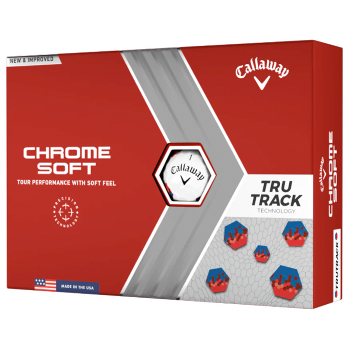 Callaway Chrome Soft Tru Trak Golf Balls - Limited Edition