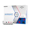 Callaway Supersoft Suits Golf Balls - White