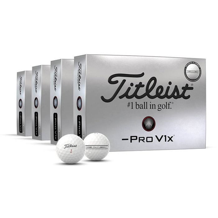 Titleist -Pro V1x (Left Dash) Loyalty Rewarded Golf Balls - Enhanced Alignment - Personalised