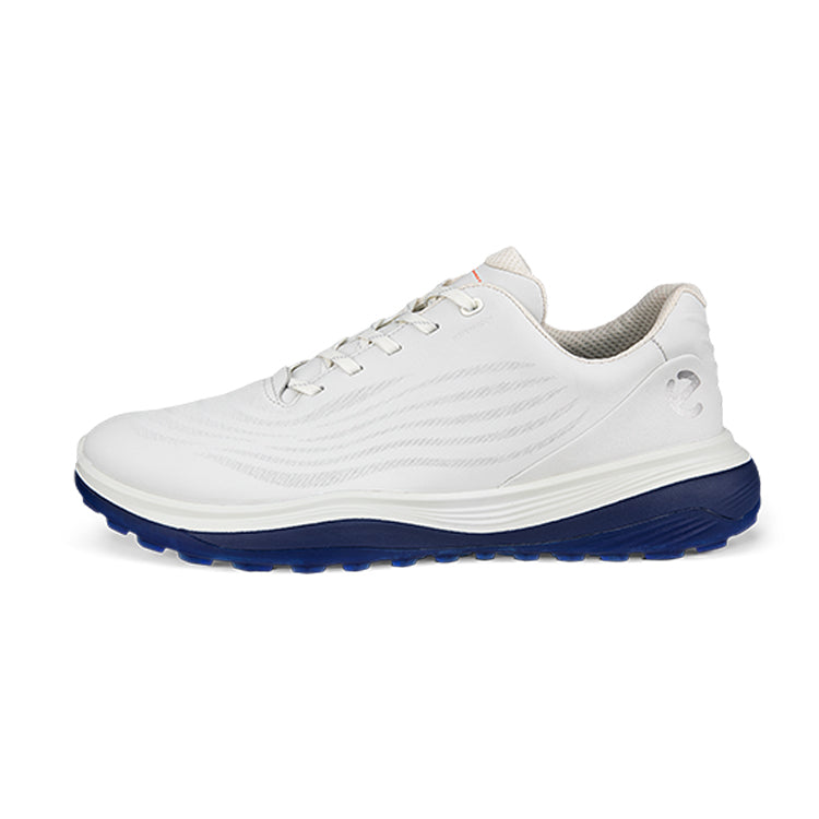 Ecco LT1 Golf Shoes - White/Blue