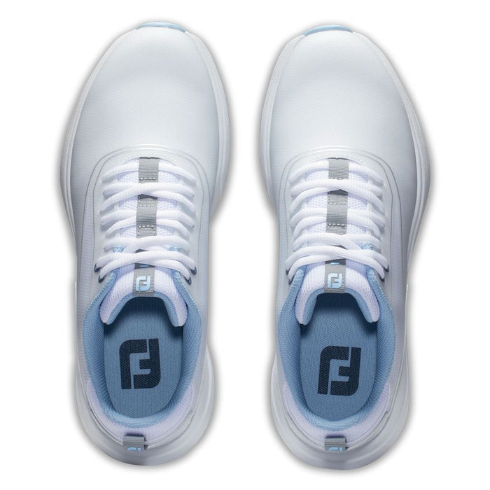 Footjoy Performa Ladies Golf Shoes - White/White/Blue