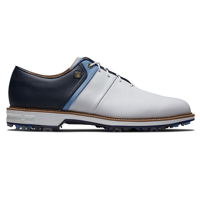 Footjoy Premiere Series Packard Golf Shoes - White/Blue/Navy