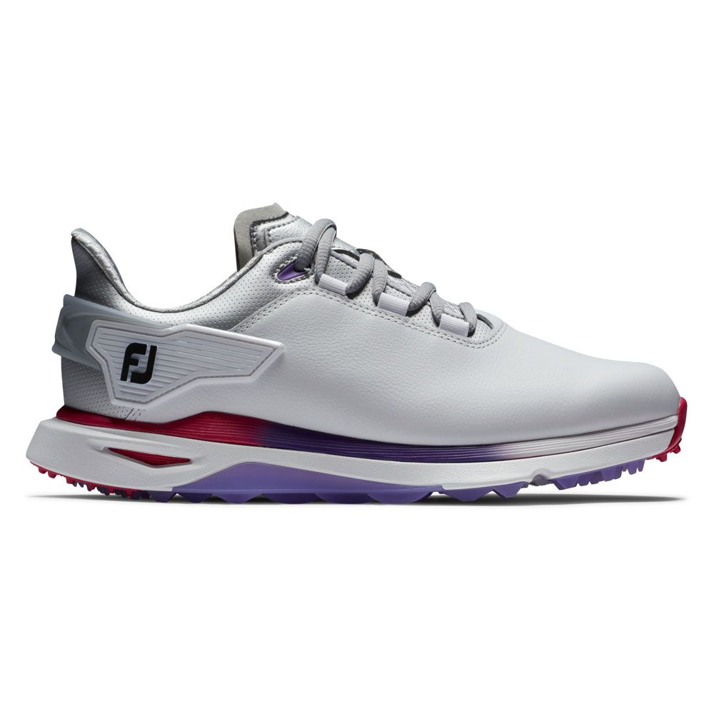 Footjoy Pro SLX Ladies Golf Shoes - White/Silver/Multi