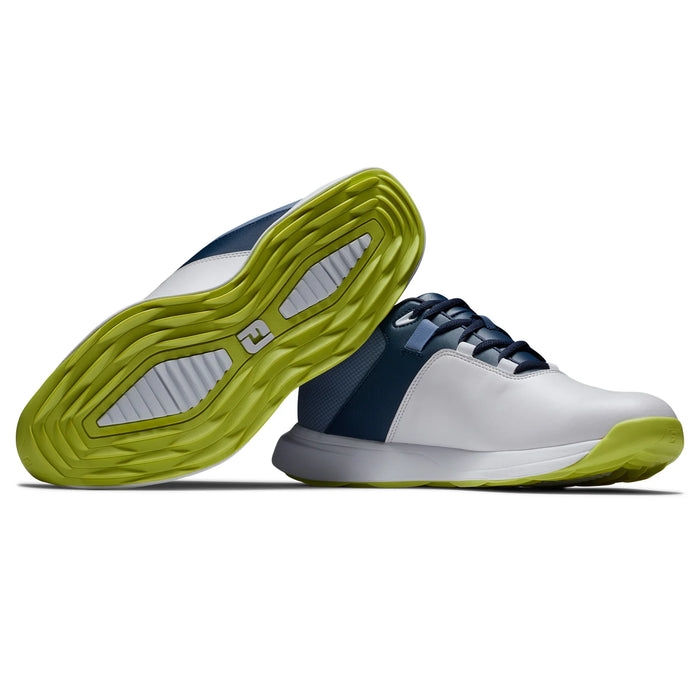 Footjoy ProLite Golf Shoes - White/Navy/Lime