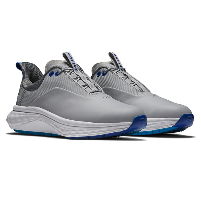 Footjoy Quantum Golf Shoes - Grey/White/Blue