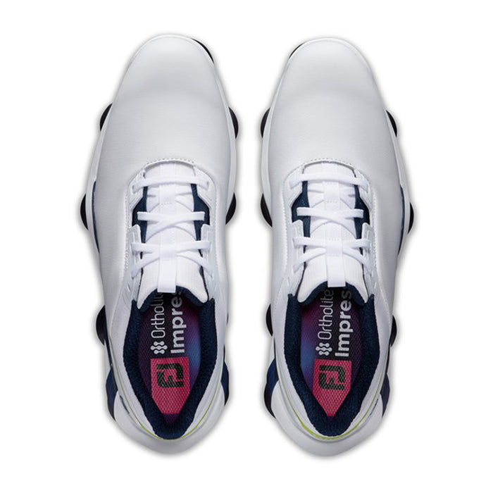 Footjoy Tour Alpha Golf Shoes - White/Navy/Lime