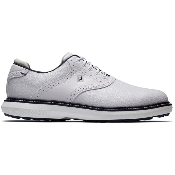 Footjoy Traditions SL Golf Shoes - White/Navy