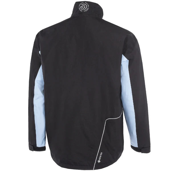 Galvin Green Abe Half-Zip Waterproof Golf Jacket - Blue Bell/Black/White