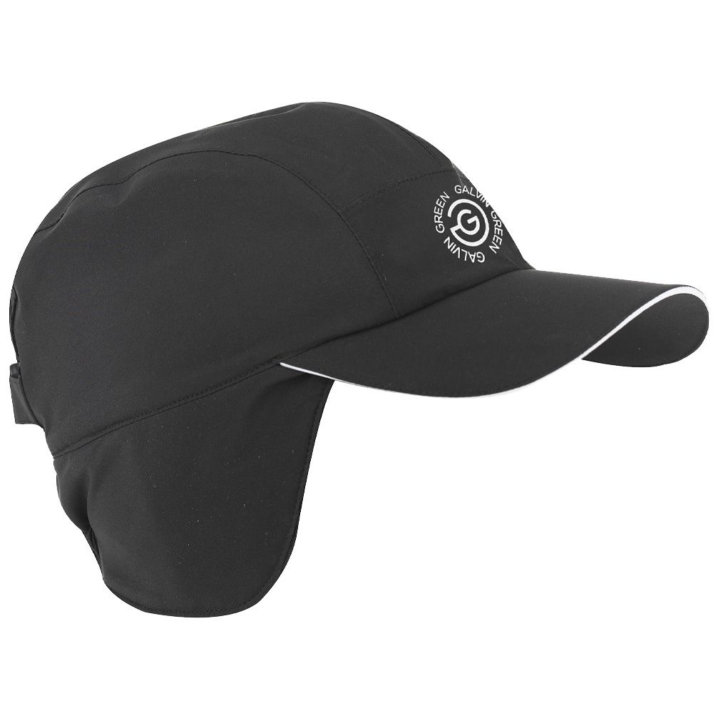 Galvin Green Arnie Goretex Waterproof Golf Hat - Black