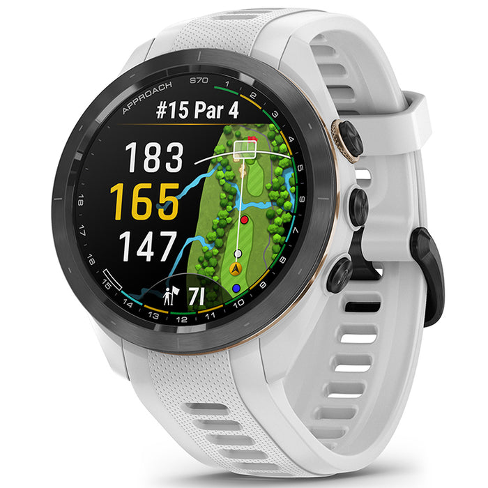 Garmin Approach S70 GPS Golf Watch - White - 42mm