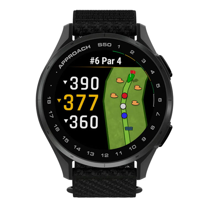 Garmin Approach S50 GPS Golf Watch - Black