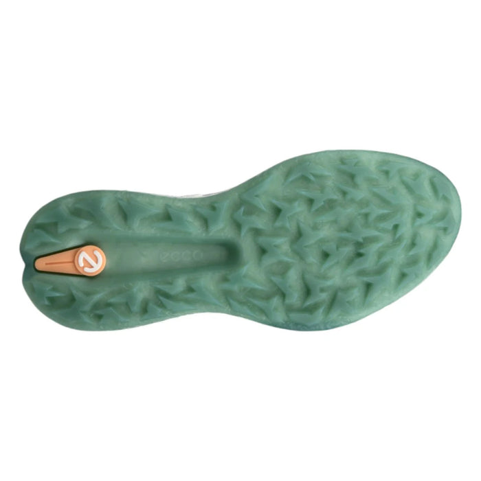 Ecco Biom H5 Ladies Golf Shoes - White/Sedum Green