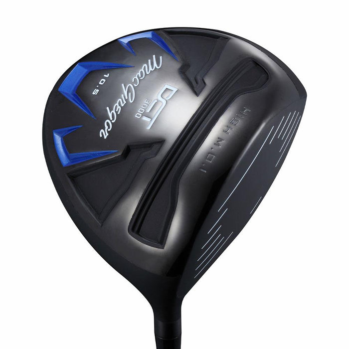 MacGregor DCT 3000 Mens Golf Package Set - Cart Bag - Steel - Left Handed