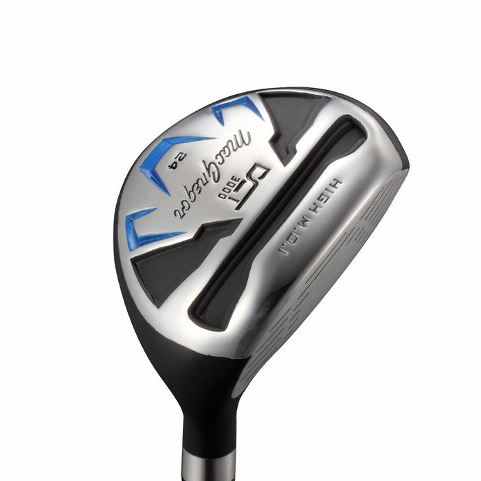 MacGregor DCT 3000 Mens Golf Package Set - Cart Bag - Steel - Left Handed