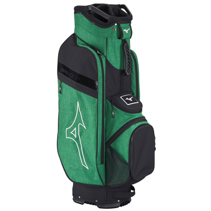 Mizuno BR-D3 Golf Cart Bag - Black/Heathered Green