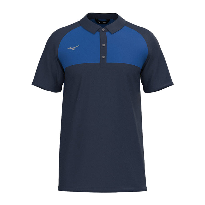 Mizuno Contrast Golf Polo Shirt - Navy