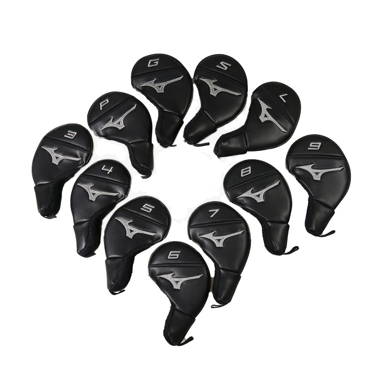 Mizuno Tour Iron Golf Headcovers - Black