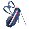 Mizuno K1-LO Golf Stand Bag - Navy/Red