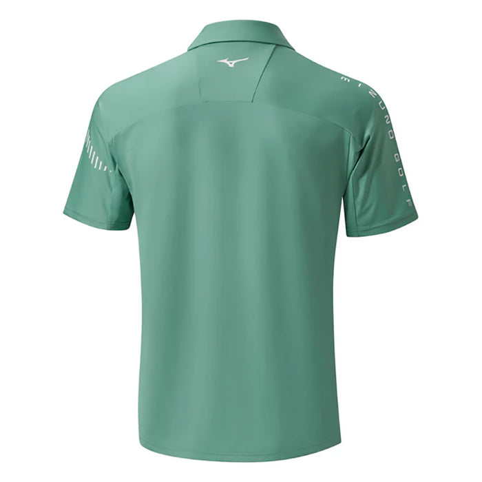 Mizuno Laser RB Golf Polo Shirt - Canton Green