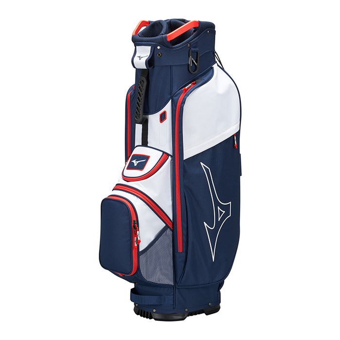 Mizuno Lightweight Golf Cart Bag - Navy/White/Red