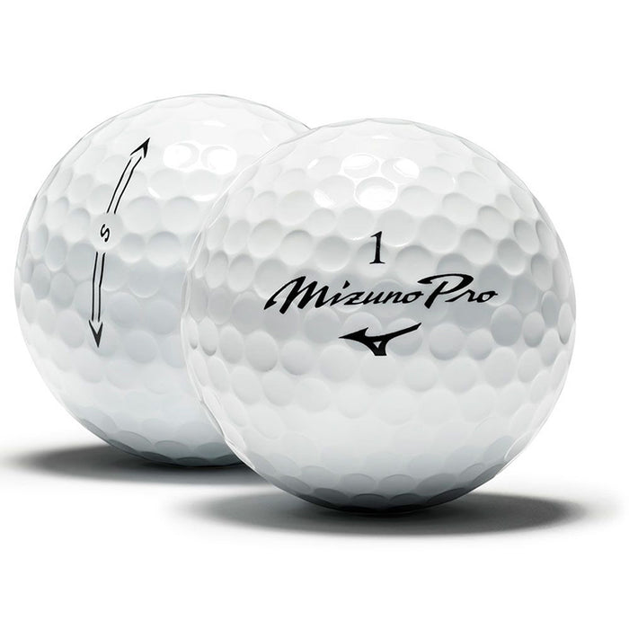 Mizuno Pro S Golf Balls - White