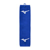 Mizuno RB Tri Fold Golf Towel - Blue White