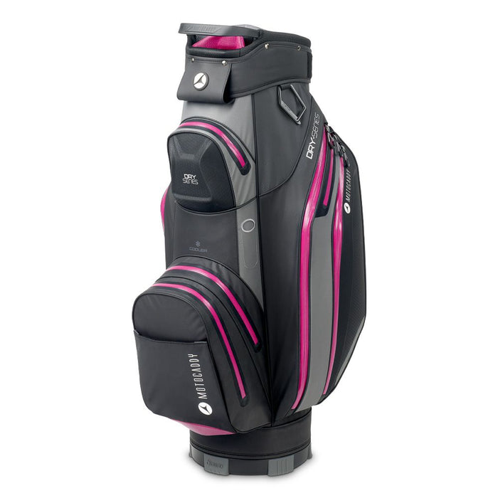 Motocaddy Dry Series Golf Cart Bag - Black/Fuchsia