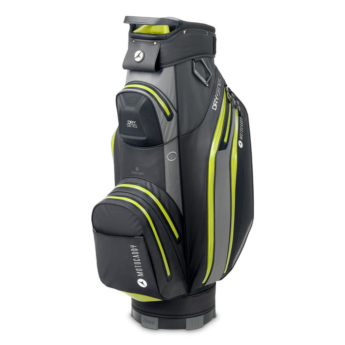 Motocaddy Dry Series Golf Cart Bag - Black/Lime