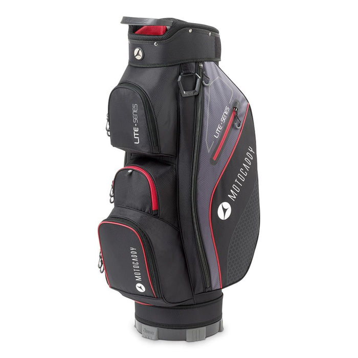 Motocaddy Lite Series Golf Cart Bag - Black/Red