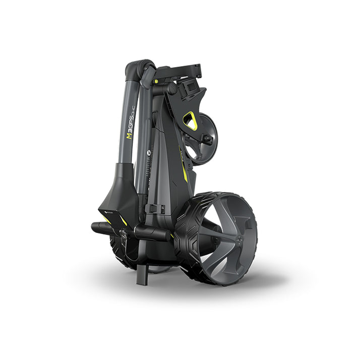 Motocaddy 2024 M3 GPS DHC Electric Golf trolley (Ultra Lithium Battery Available)