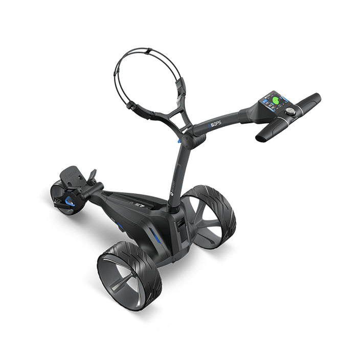 Motocaddy 2024 M5 GPS Electric Golf Trolley (Ultra Lithium Battery Available)