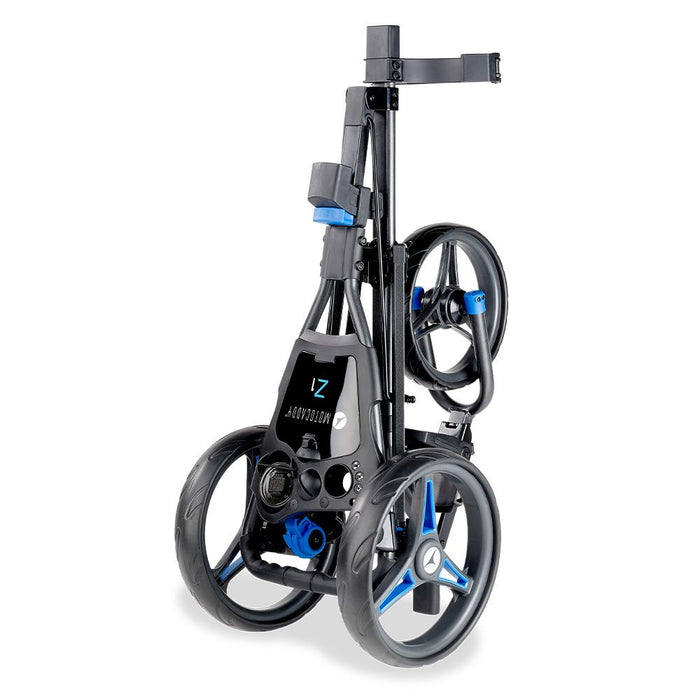 Motocaddy  Z1 Golf Push Trolley - Charcoal/Blue