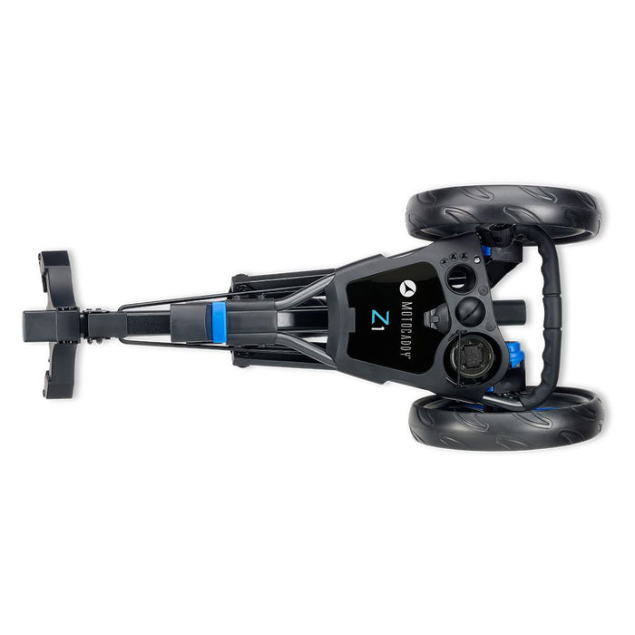 Motocaddy  Z1 Golf Push Trolley - Charcoal/Blue