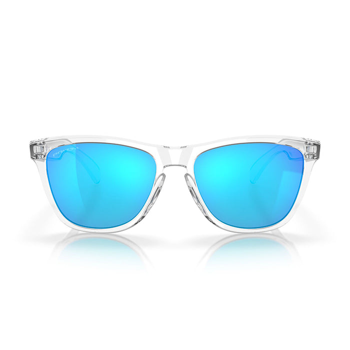 Oakley Frogskins Sunglasses - Crystal Clear/Prizm Sapphire