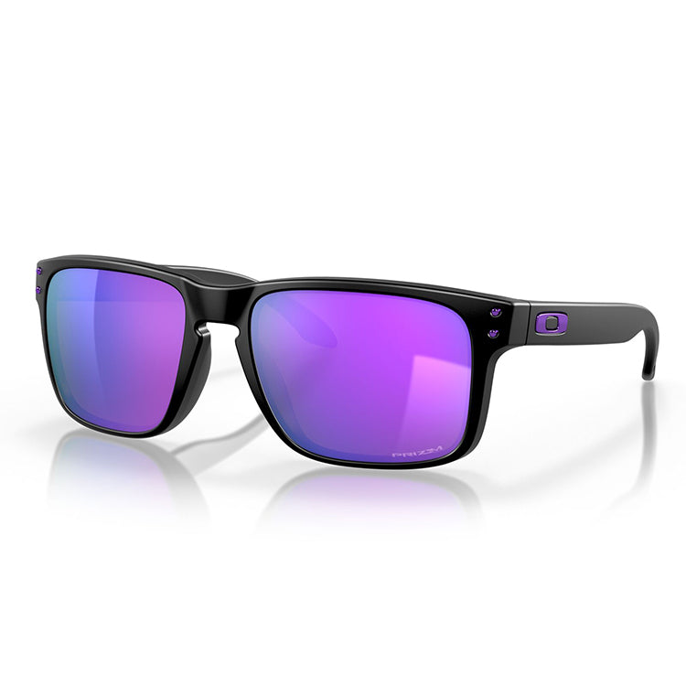 Oakley Holbrook Sunglasses - Matte Black/Prizm Violet