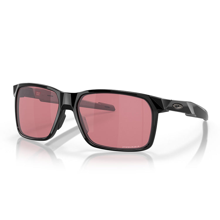 Oakley Portal X Sunglasses - Polished Black/Prizm Dark Golf