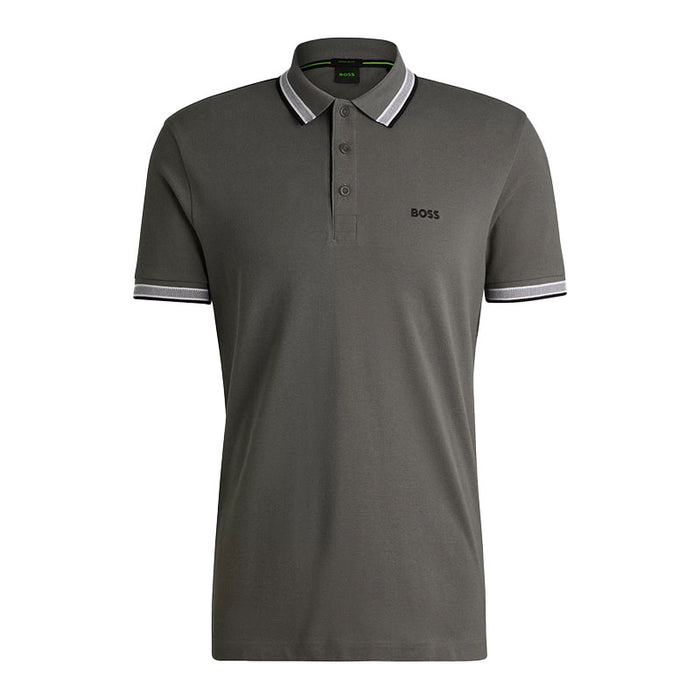 Hugo Boss Paddy Pro Golf Polo Shirt - Grey