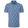 Ping Arizona Cactus Golf Polo Shirt - Coronet Blue/Multi
