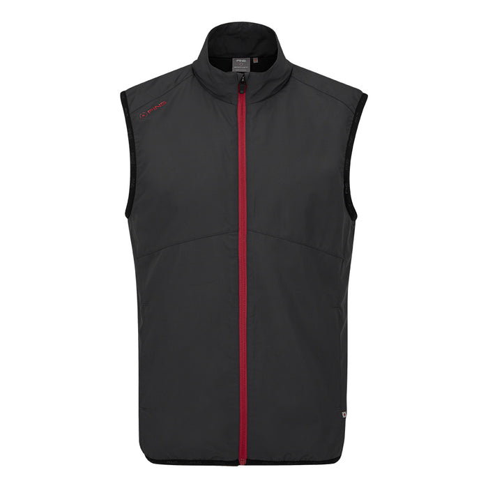 Ping Ashbourne Fleece Golf Vest - Asphalt